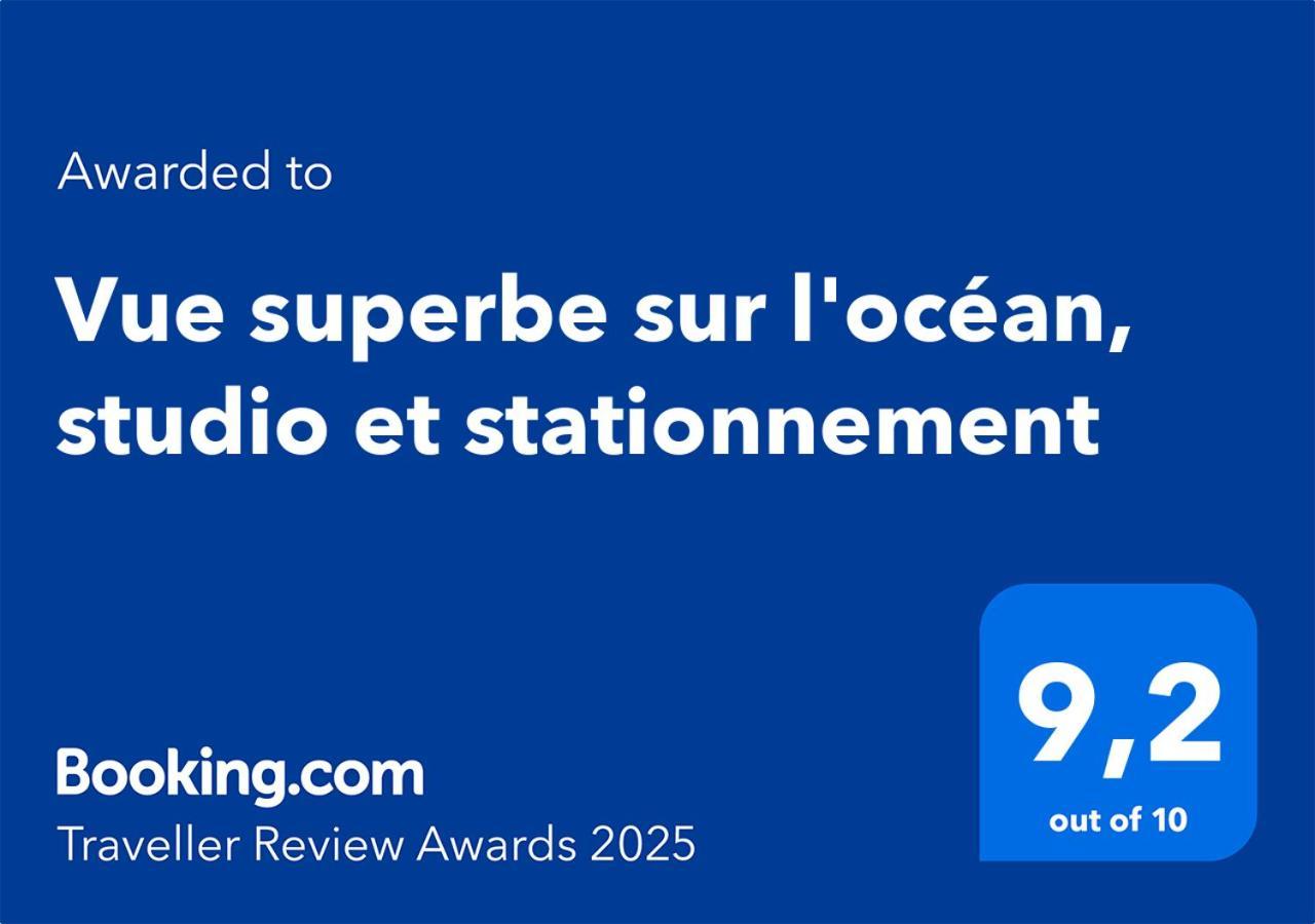 Vue Superbe Sur L'Ocean, Studio Et Stationnement Σαιν-Ζαν-ντε-Μον Εξωτερικό φωτογραφία